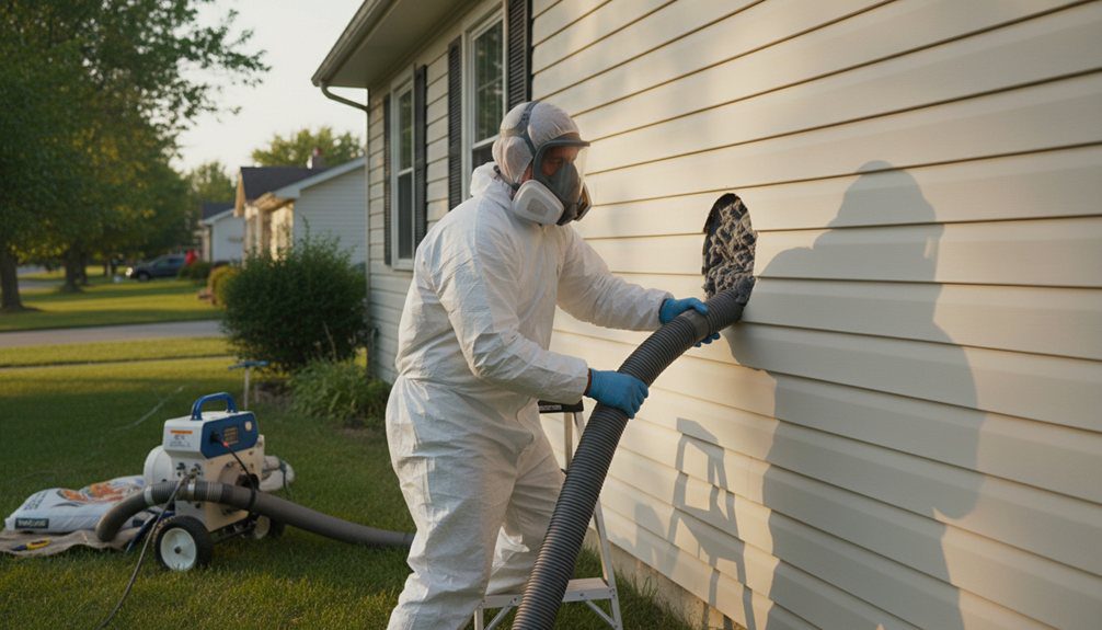 blown in insulation for existing homes