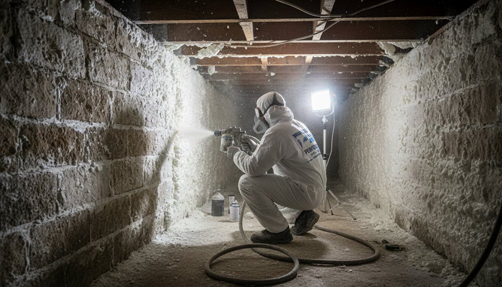 crawl space insulation and protection