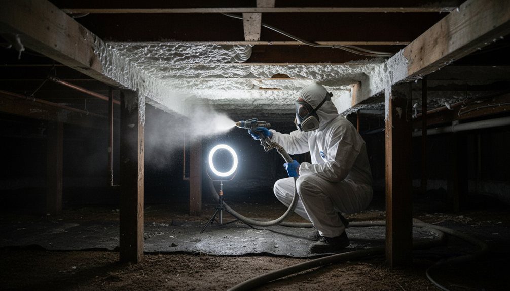 crawl space insulation benefits include