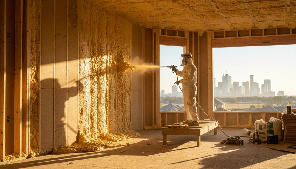 dallas climate insulation hot summers cold winters