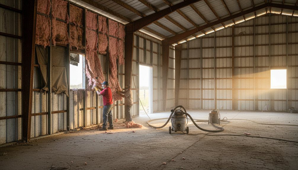 high powered vacuum safe removal