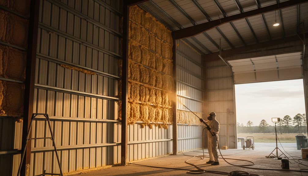 insulation options for metal buildings