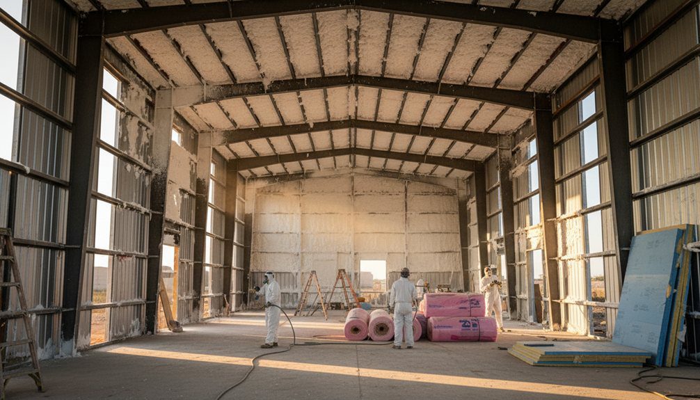 metal building insulation options and climate suitability