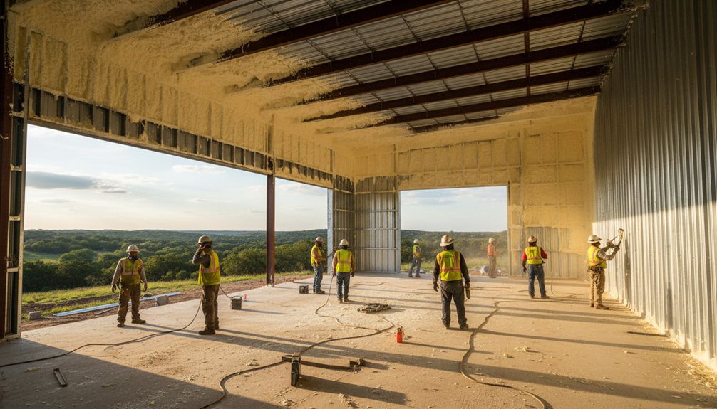 metal building insulation specialization in dripping springs