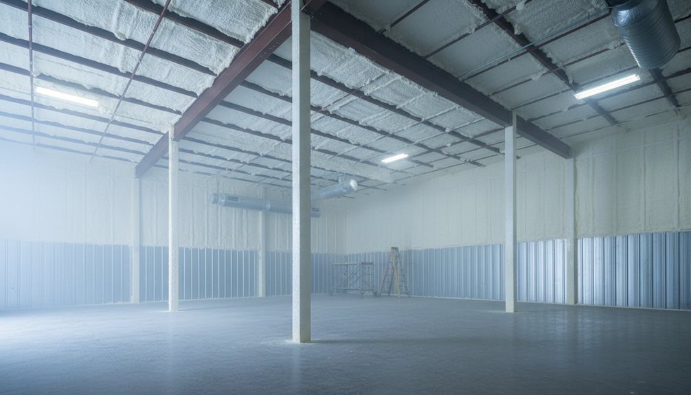 moisture control with spray foam