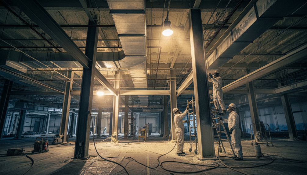 moisture control with spray foam