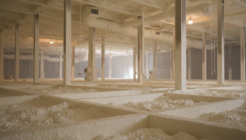 moisture control with spray foam