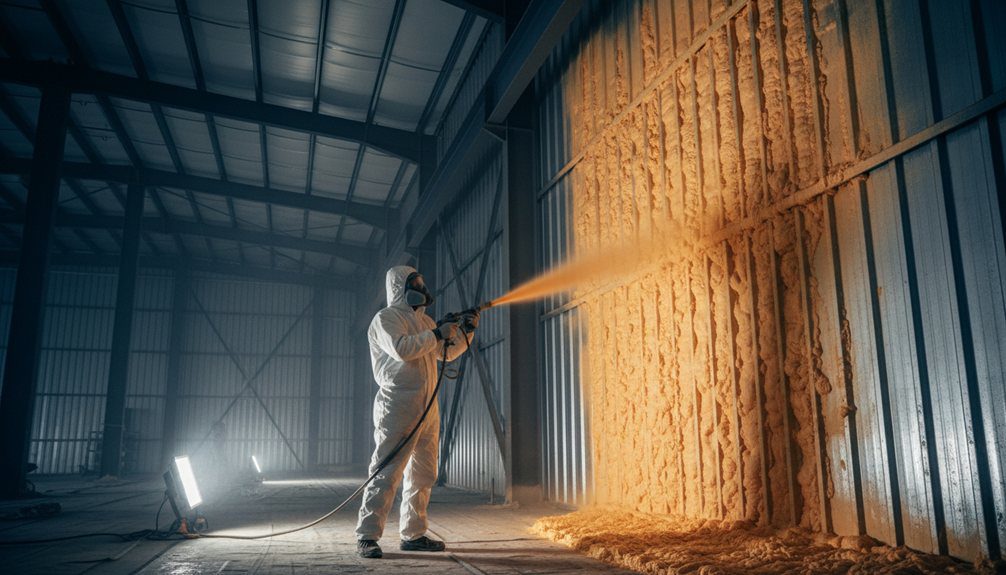 performance spray foam tyler warehouse insulation