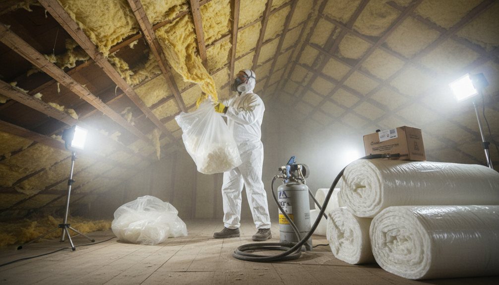professional insulation removal and replacement in tyler