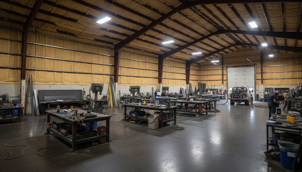 shop and workshop insulation solutions