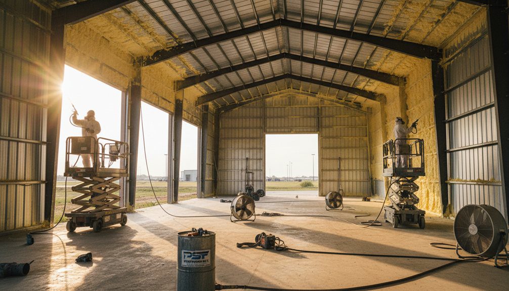 specialty rural insulation for metal buildings